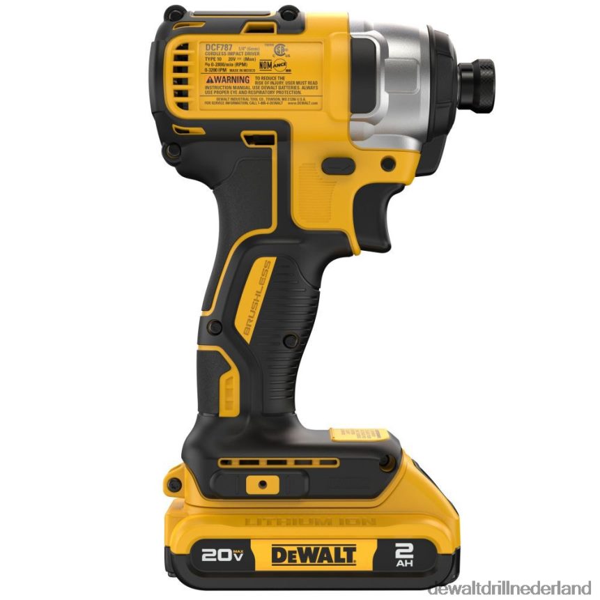 Dewalt Nederland Z6ZND0162 | DEWALT 20v max* xtreme draadloze borstelloze 1/4 inch slagschroevendraaier-boorset hulpmiddelen