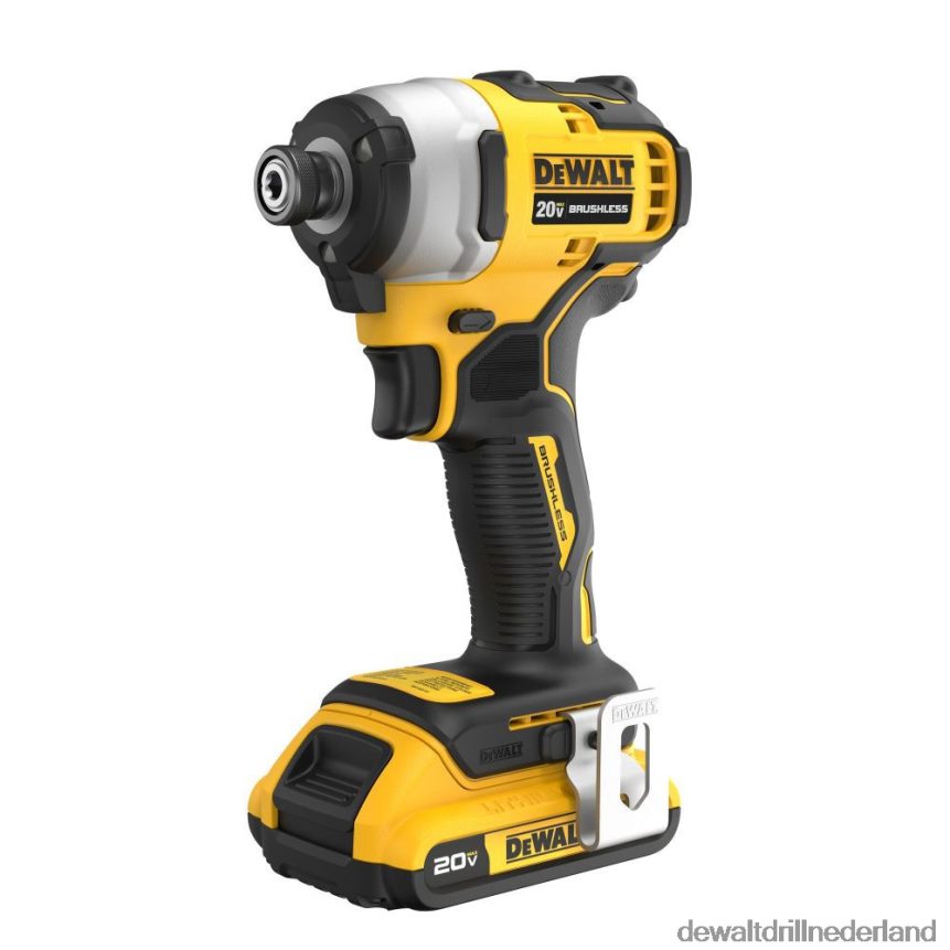 Dewalt Nederland Z6ZND0165 | DEWALT atomic 20v max draadloze compacte 1/4\" slagschroevendraaier met premium xr-batterijkitbundel hulpmiddelen