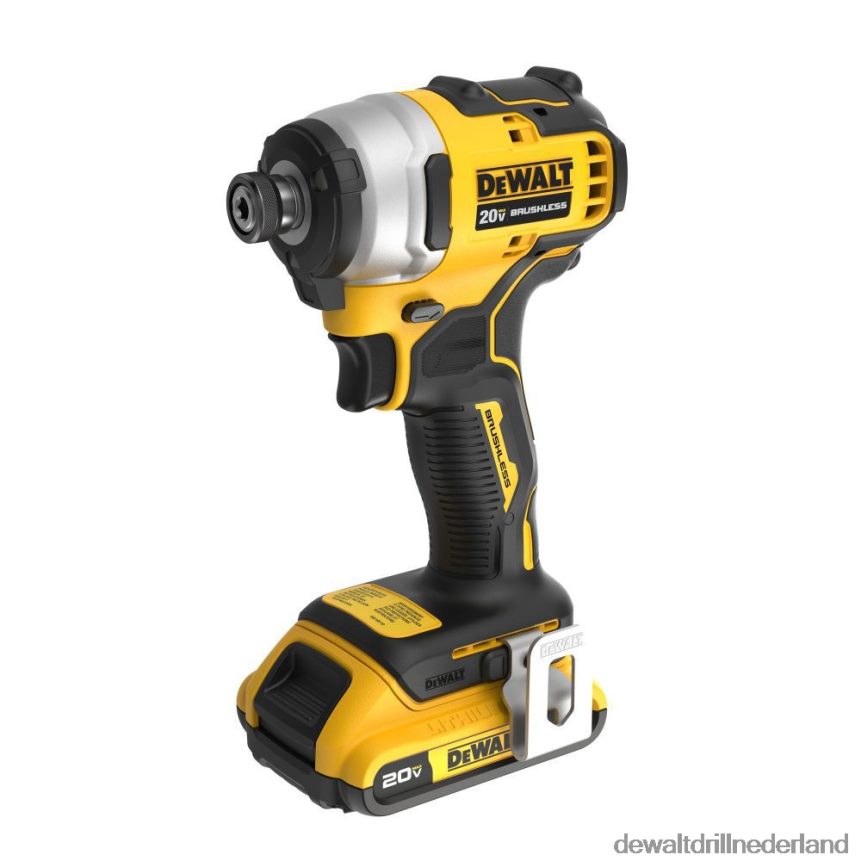 Dewalt Nederland Z6ZND0165 | DEWALT atomic 20v max draadloze compacte 1/4\" slagschroevendraaier met premium xr-batterijkitbundel hulpmiddelen