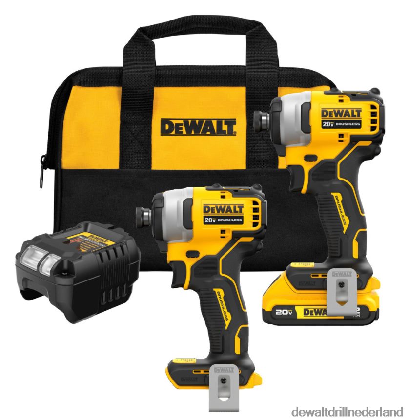 Dewalt Nederland Z6ZND0172 | DEWALT atomic 20v max compacte 1/4" slagschroevendraaier 2ct kitbundel hulpmiddelen
