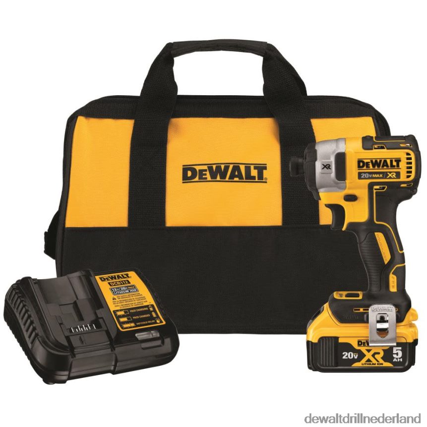 Dewalt Nederland Z6ZND0186 | DEWALT 20v max xr 1/4 inch slagschroevendraaierset met 3 snelheden hulpmiddelen