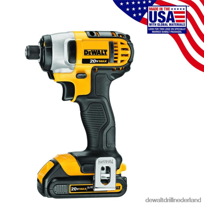 Dewalt Nederland Z6ZND0196 | DEWALT dcf885c2 20v max. lithium-ion 1/4 inch slagschroevendraaierset (1,5ah) (dcf885c2) hulpmiddelen