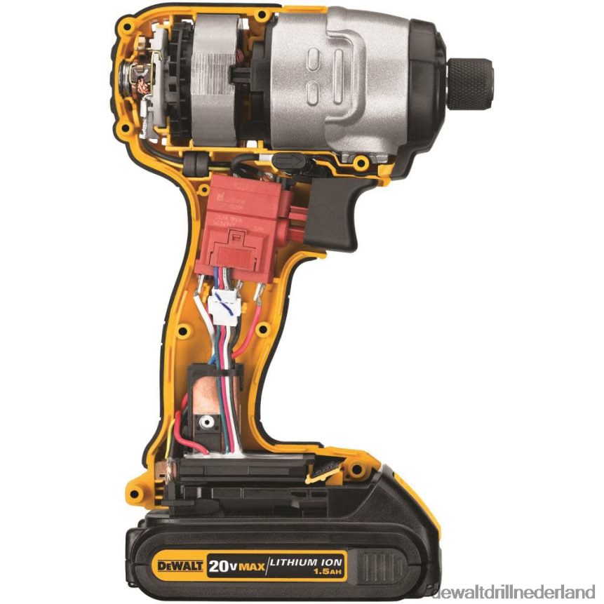 Dewalt Nederland Z6ZND0196 | DEWALT dcf885c2 20v max. lithium-ion 1/4 inch slagschroevendraaierset (1,5ah) (dcf885c2) hulpmiddelen
