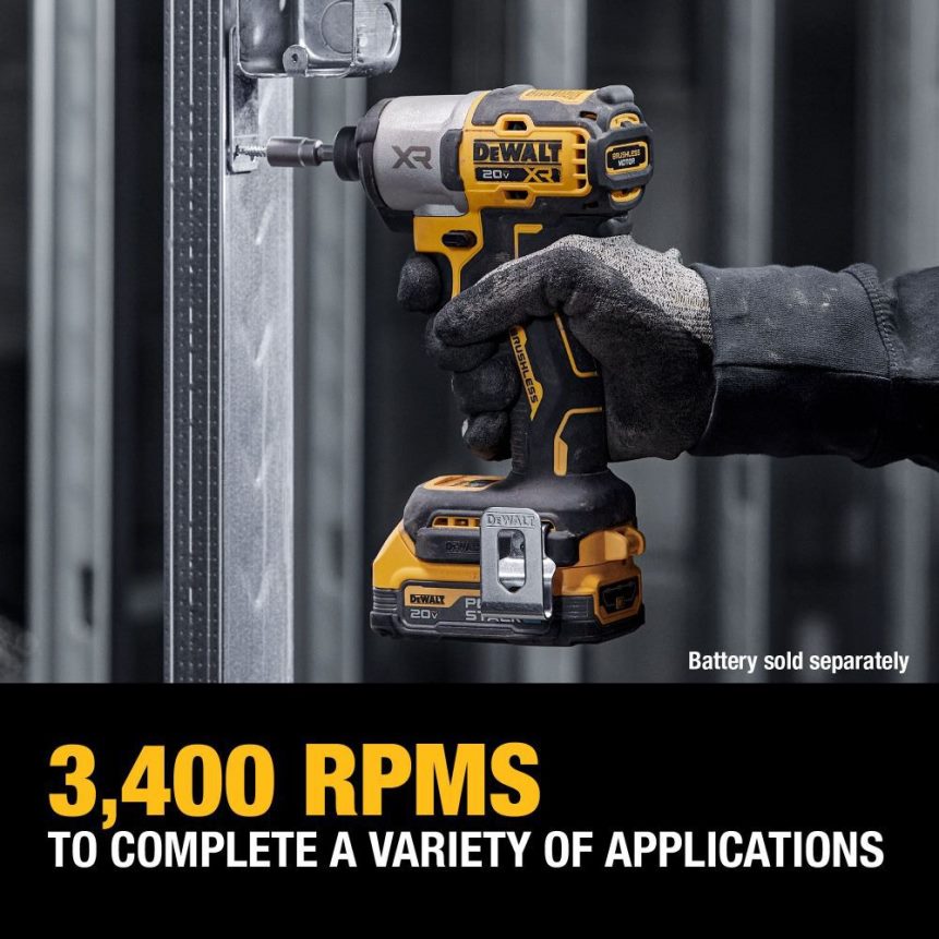 Dewalt Nederland Z6ZND01 | DEWALT 20v max xr 1/4 inch slagschroevendraaier (zonder gereedschap) hulpmiddelen