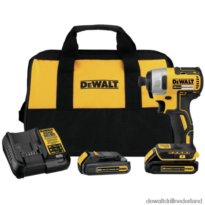 Dewalt Nederland Z6ZND035 | DEWALT 20v max. borstelloze 1/4 inch draadloze slagschroevendraaierset hulpmiddelen