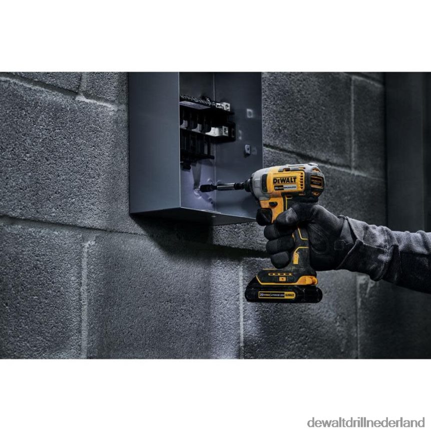 Dewalt Nederland Z6ZND035 | DEWALT 20v max. borstelloze 1/4 inch draadloze slagschroevendraaierset hulpmiddelen