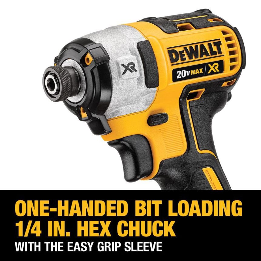 Dewalt Nederland Z6ZND047 | DEWALT 20v max xr borstelloze 1/4-inch slagschroevendraaier met 3 snelheden (zonder gereedschap) hulpmiddelen