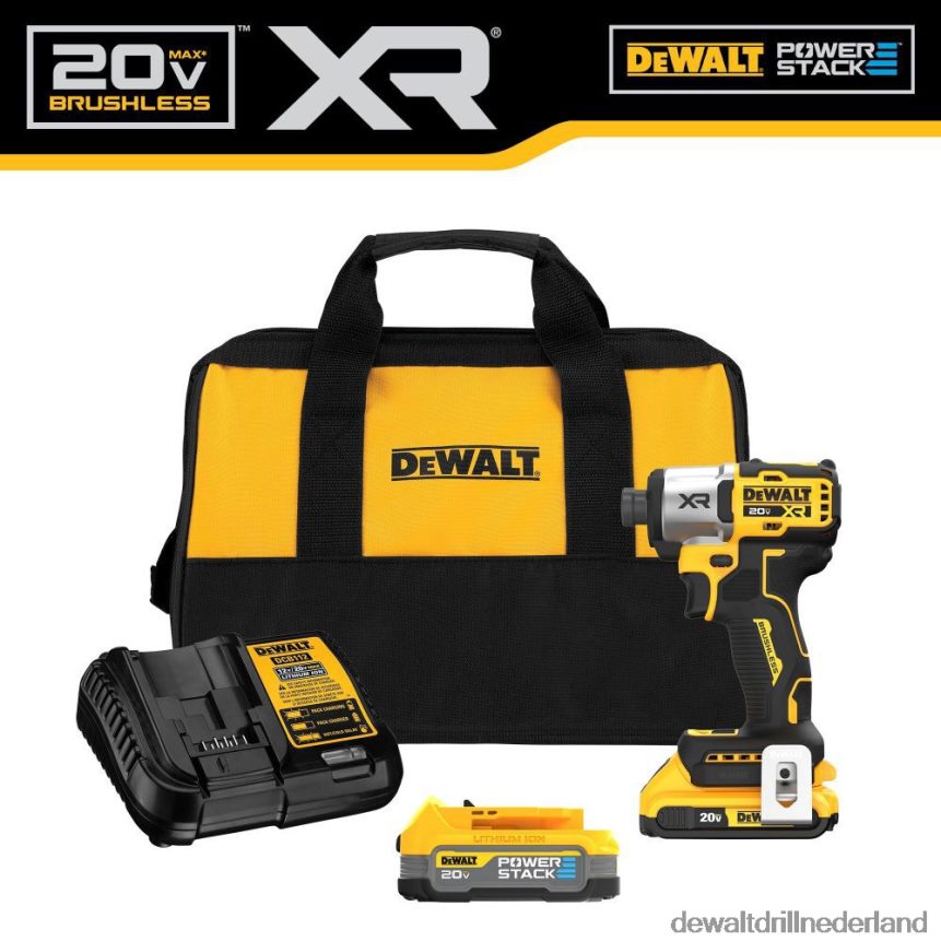 Dewalt Nederland Z6ZND07 | DEWALT 20v max xr 1/4 inch slagschroevendraaierset hulpmiddelen