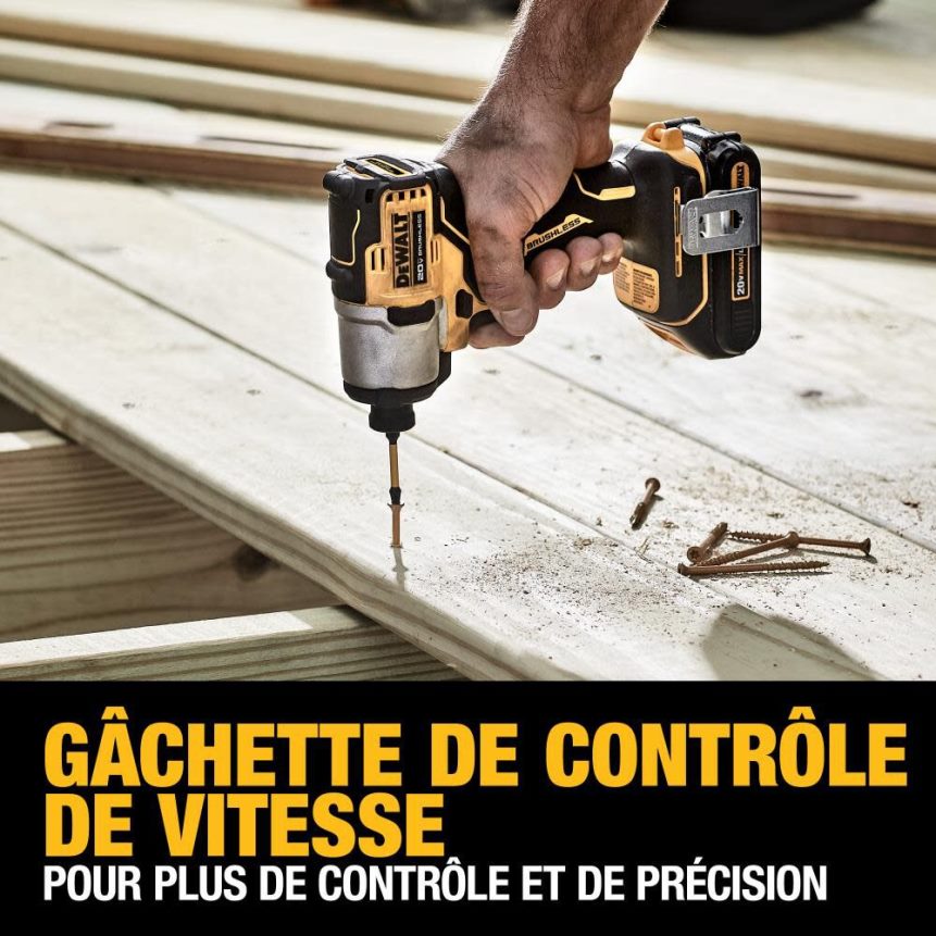 Dewalt Nederland Z6ZND085 | DEWALT 20v max 1/4in slagschroevendraaierset borstelloos draadloos hulpmiddelen