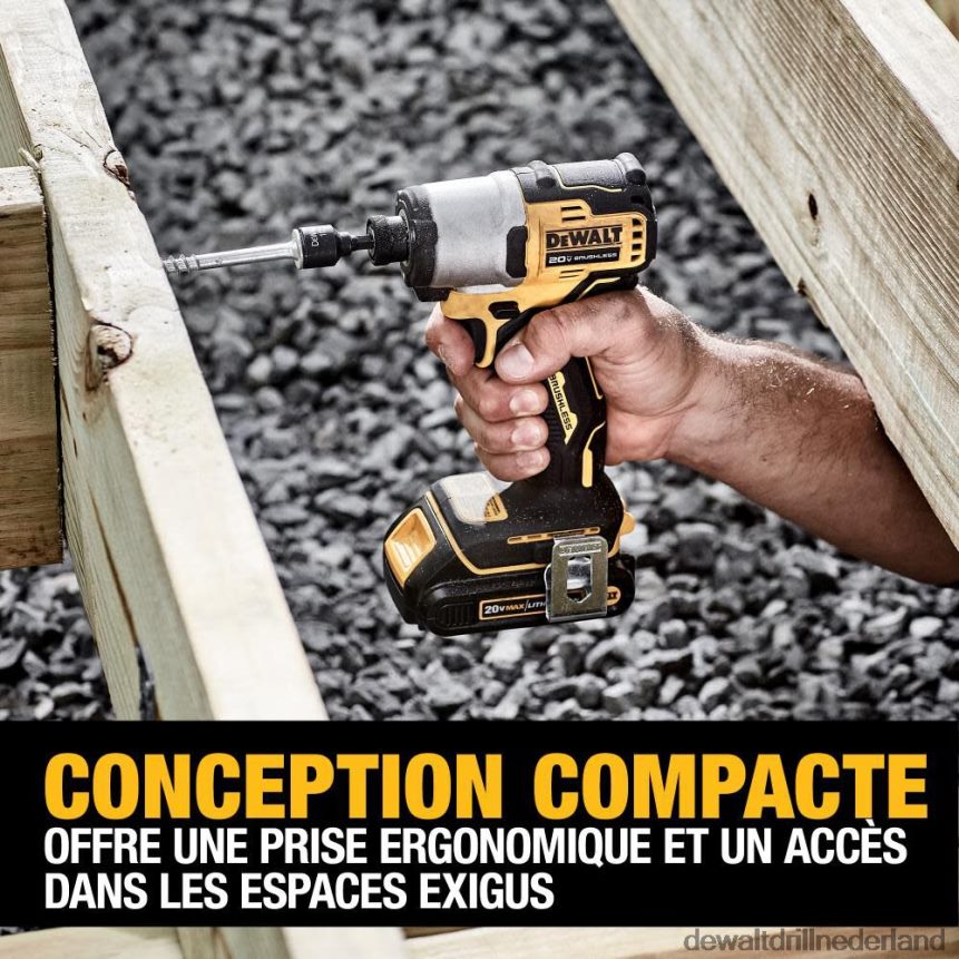 Dewalt Nederland Z6ZND085 | DEWALT 20v max 1/4in slagschroevendraaierset borstelloos draadloos hulpmiddelen
