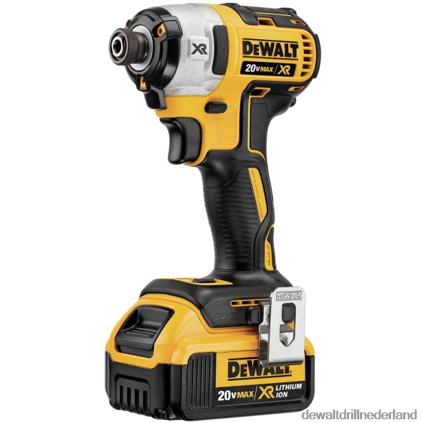 Dewalt Nederland Z6ZND086 | DEWALT 20v max xr borstelloze 1/4-inch slagschroevendraaier met 3 snelheden hulpmiddelen