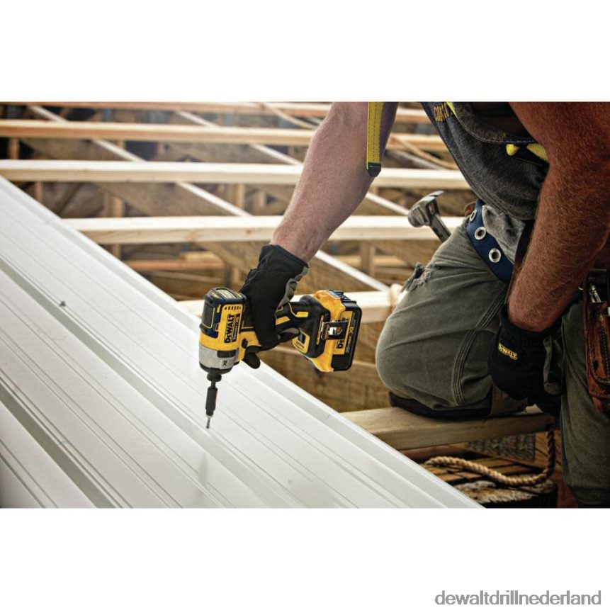 Dewalt Nederland Z6ZND086 | DEWALT 20v max xr borstelloze 1/4-inch slagschroevendraaier met 3 snelheden hulpmiddelen