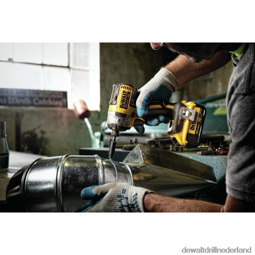 Dewalt Nederland Z6ZND086 | DEWALT 20v max xr borstelloze 1/4-inch slagschroevendraaier met 3 snelheden hulpmiddelen