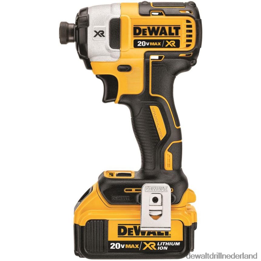 Dewalt Nederland Z6ZND086 | DEWALT 20v max xr borstelloze 1/4-inch slagschroevendraaier met 3 snelheden hulpmiddelen