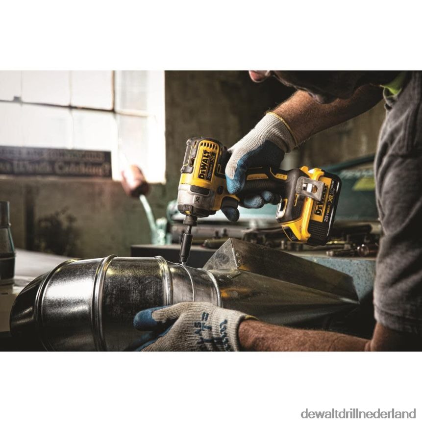 Dewalt Nederland Z6ZND086 | DEWALT 20v max xr borstelloze 1/4-inch slagschroevendraaier met 3 snelheden hulpmiddelen