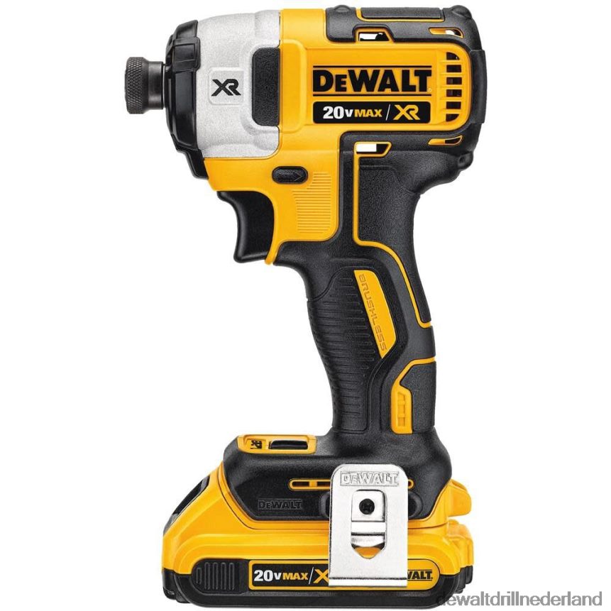 Dewalt Nederland Z6ZND091 | DEWALT 20 v max xr borstelloze slagschroevendraaier van 1/4 inch met 3 snelheden hulpmiddelen