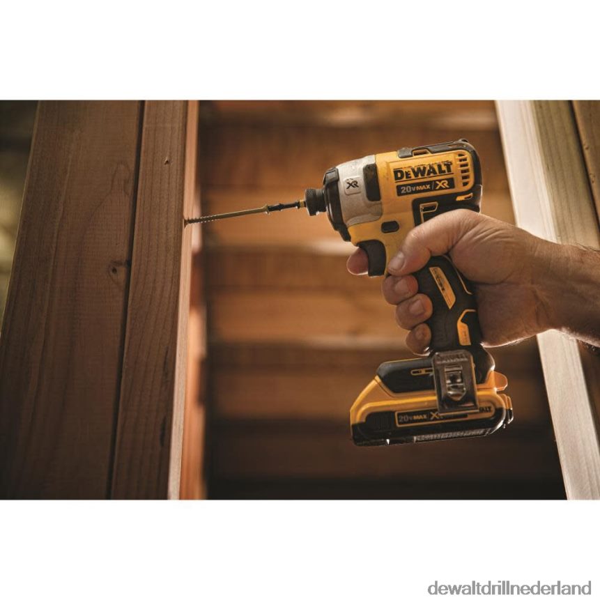 Dewalt Nederland Z6ZND091 | DEWALT 20 v max xr borstelloze slagschroevendraaier van 1/4 inch met 3 snelheden hulpmiddelen