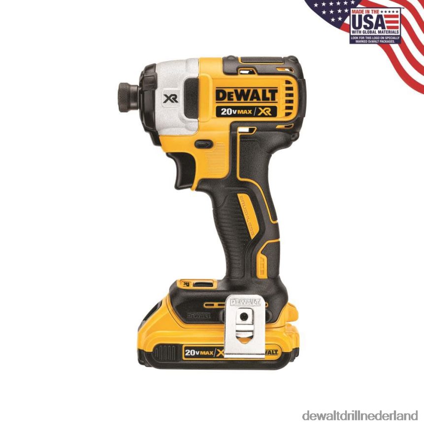 Dewalt Nederland Z6ZND091 | DEWALT 20 v max xr borstelloze slagschroevendraaier van 1/4 inch met 3 snelheden hulpmiddelen