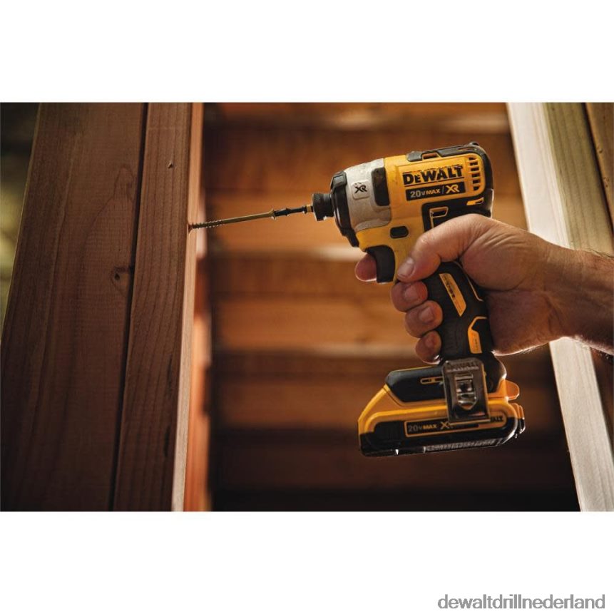 Dewalt Nederland Z6ZND091 | DEWALT 20 v max xr borstelloze slagschroevendraaier van 1/4 inch met 3 snelheden hulpmiddelen