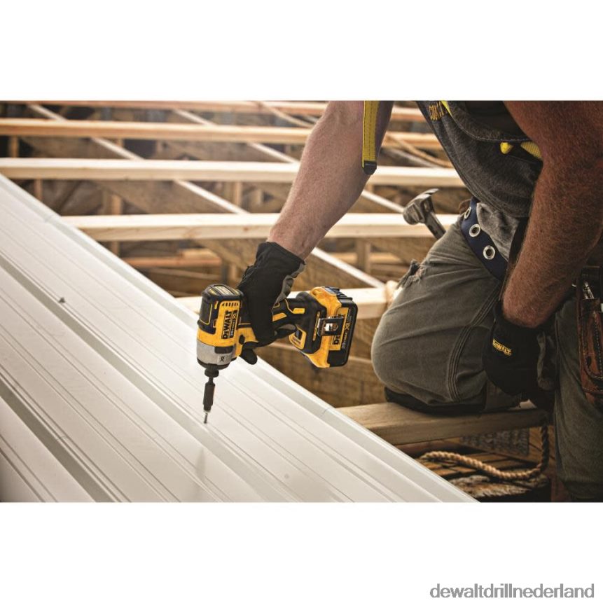 Dewalt Nederland Z6ZND091 | DEWALT 20 v max xr borstelloze slagschroevendraaier van 1/4 inch met 3 snelheden hulpmiddelen