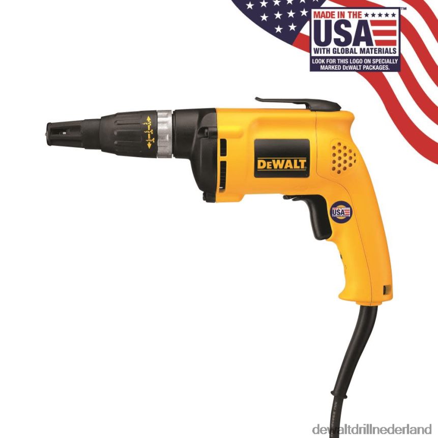 Dewalt Nederland Z6ZND0161 | DEWALT 6 ampère 1/4 inch sleutelloze boormachines met snoer hulpmiddelen