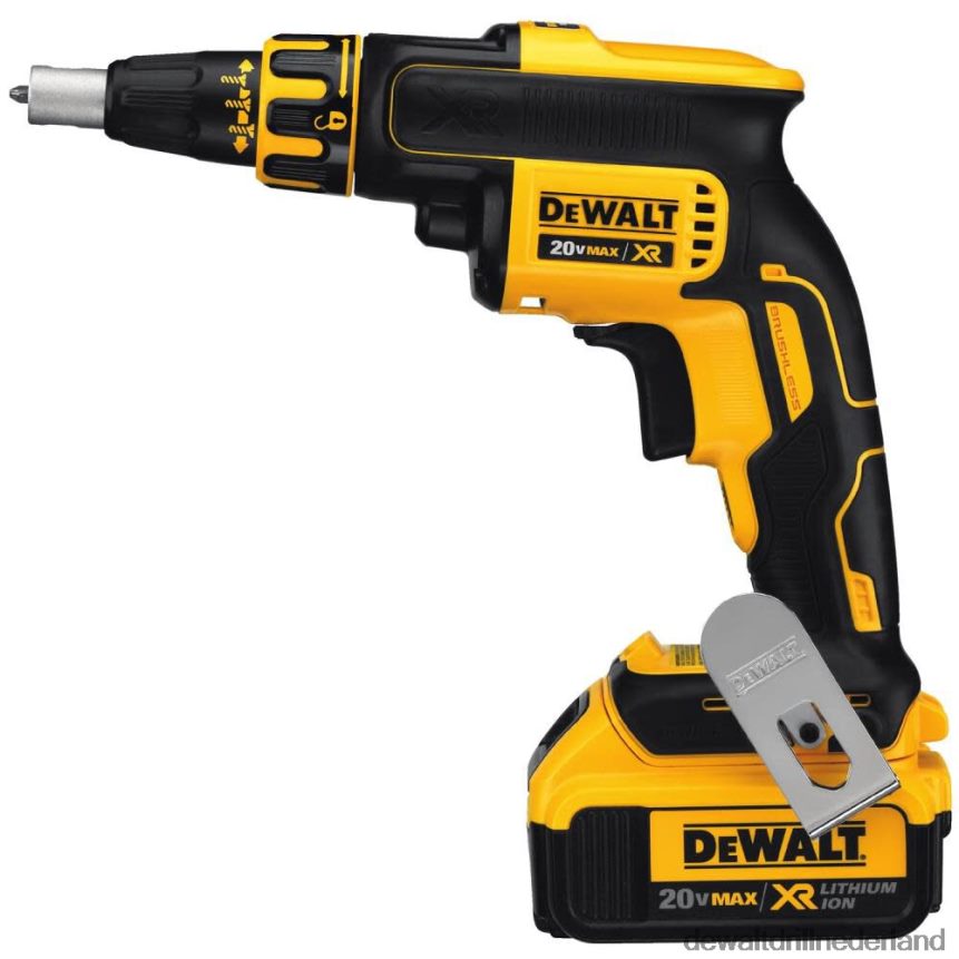 Dewalt Nederland Z6ZND0194 | DEWALT 20 v max xr li-ion borstelloze gipsplaatschroefpistoolkit (4,0ah) hulpmiddelen