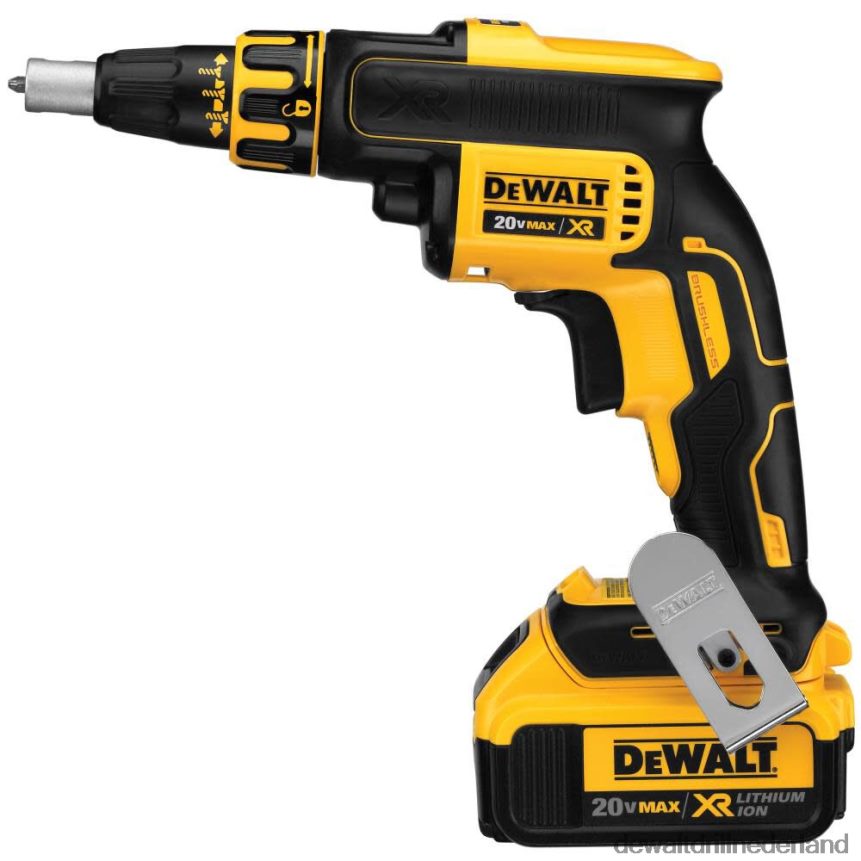 Dewalt Nederland Z6ZND0194 | DEWALT 20 v max xr li-ion borstelloze gipsplaatschroefpistoolkit (4,0ah) hulpmiddelen