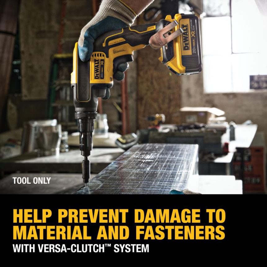 Dewalt Nederland Z6ZND041 | DEWALT 20 v max xr schroefpistool met verstelbare koppel en versa-koppeling (zonder gereedschap) hulpmiddelen