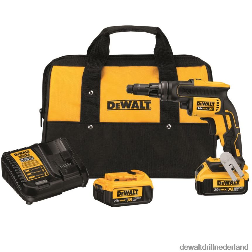 Dewalt Nederland Z6ZND094 | DEWALT 20 v max xr versa-koppeling schroefpistoolset met instelbaar koppel hulpmiddelen